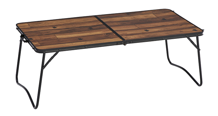 ロゴスのカートテーブルは落ち着いた色のウッド調でスゲー素敵だった 
